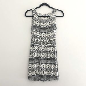 H&M Tribal Print Cut Out Dress | Size 4 |